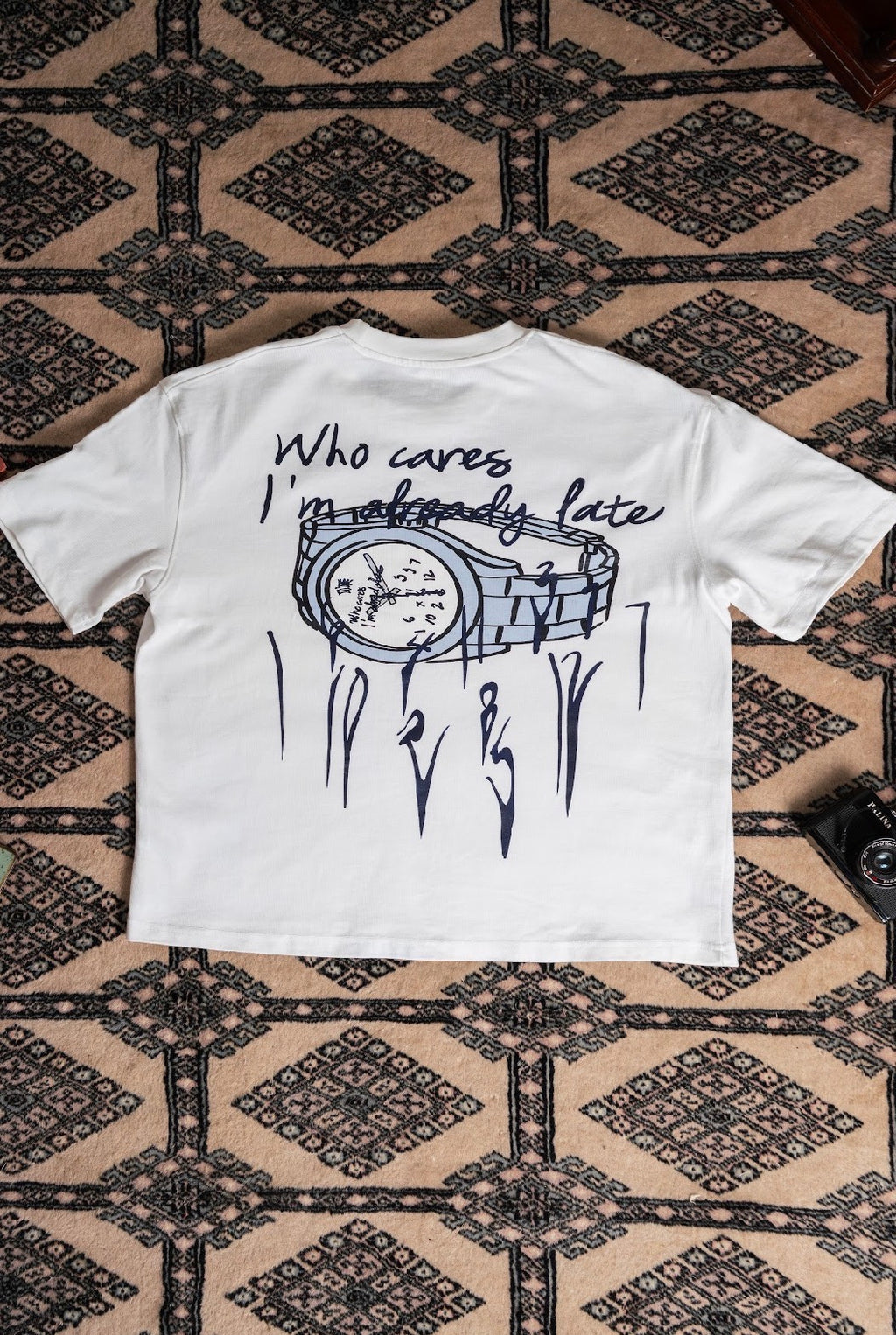 Rolex “Who cares I’m already late” Tee